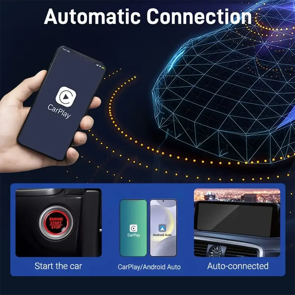 Mini Wireless Carplay / Android Auto Box