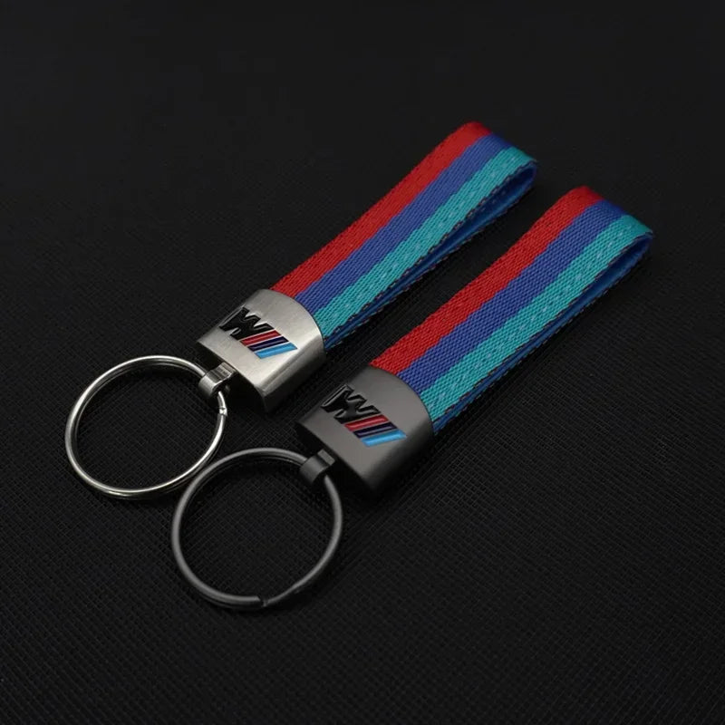 Leather Beamer Keychains 3