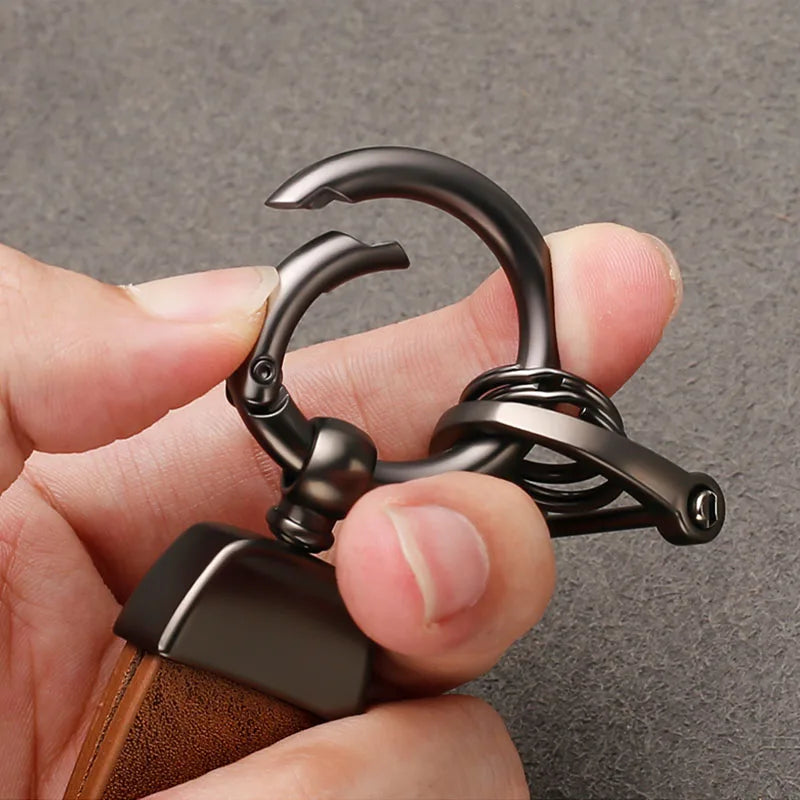 Beamer Leather Key Fob Case