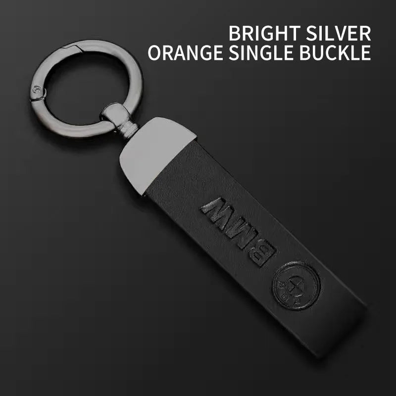 Beamer Leather Key Fob Case