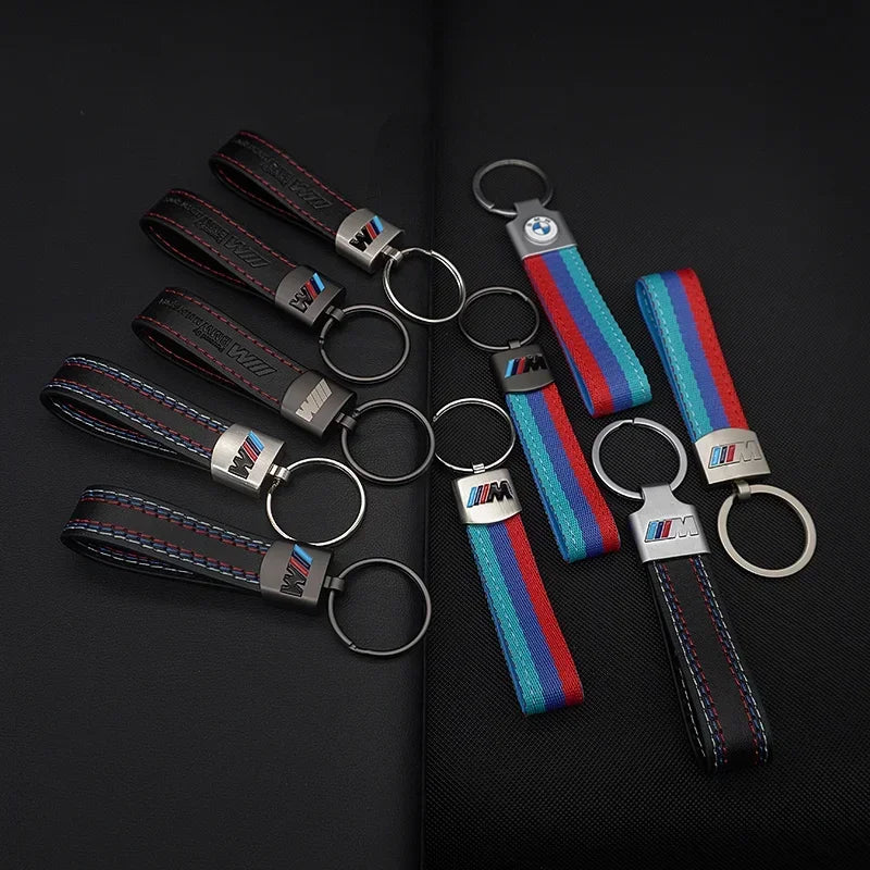 Leather Beamer Keychains 3