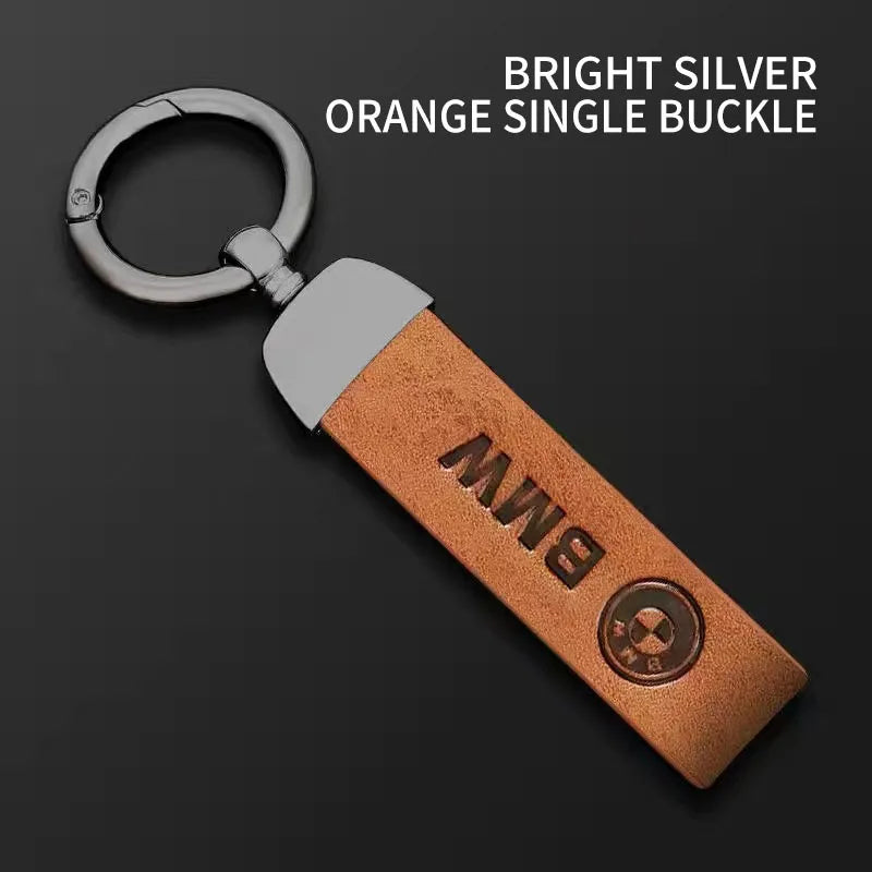 Beamer Leather Key Fob Case