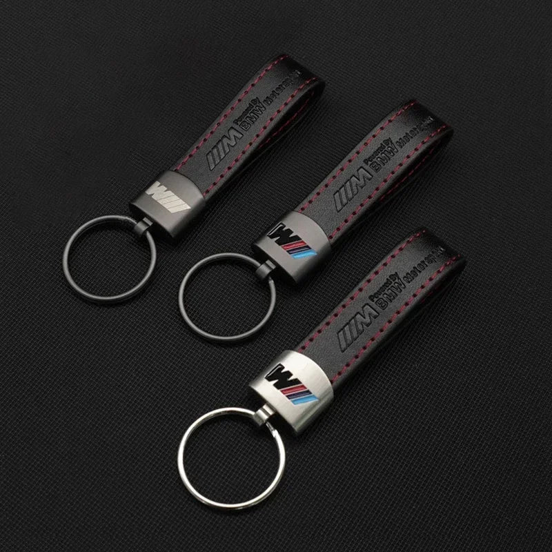 Leather Beamer Keychains 3