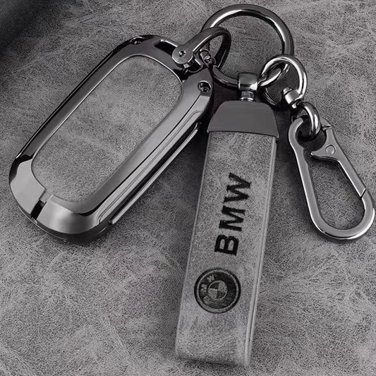 Beamer Leather Key Fob Case