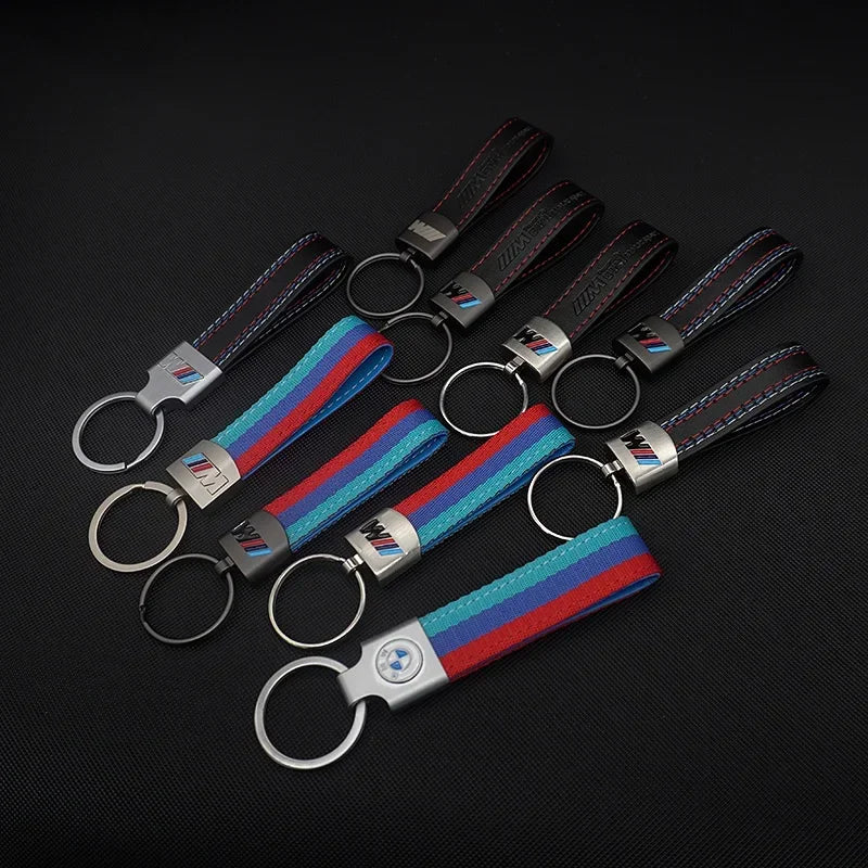 Leather Beamer Keychains 3