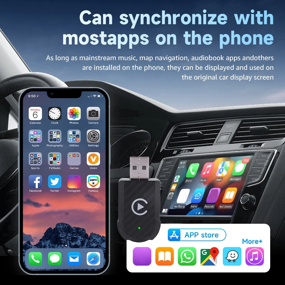 Wireless Carplay & Android Auto Adapter