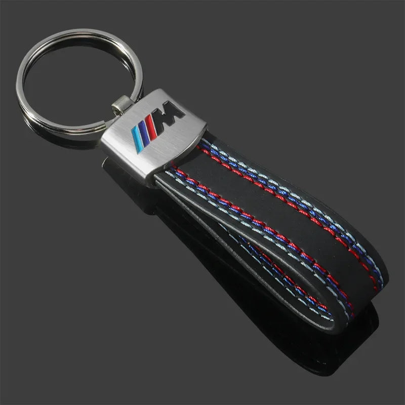 Leather Beamer Keychains 3