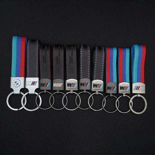 Leather Beamer Keychains 3