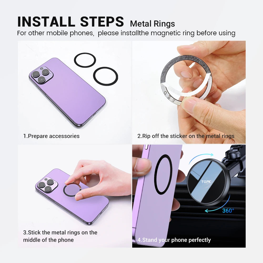Mag-Safe Magnetic Phone Holder